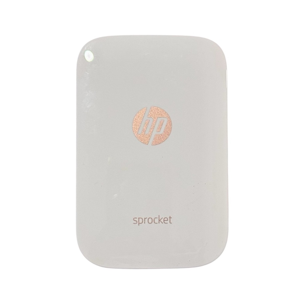 HP Sprocket Portable Printer in White and Gold - Picture 3 of 8